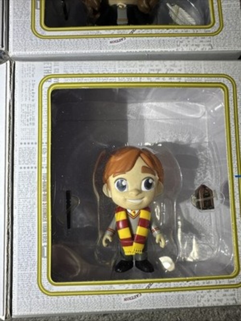 FUNKO FIVE 5 STAR HARRY RON & HERMIONE GRANGER W/ SCARF EXCLUSIVE VINYL FIGS - Picture 3 of 4